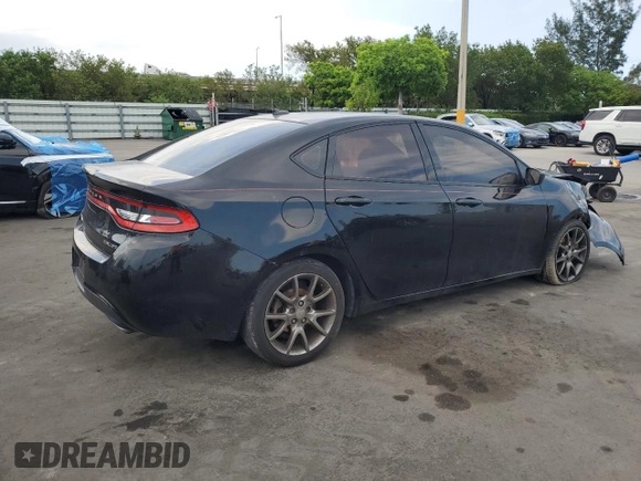 2015 Dodge Dart SXT z VIN 1C3CDFBB9FD123014, wystawiony jako Copart lot #57416235 z przebiegiem 122 322 mil mil oraz Szkoda całkowita • Salvage title. Historia ofert i sprzedaży dostępna na DreamBid. Obrazek 3.