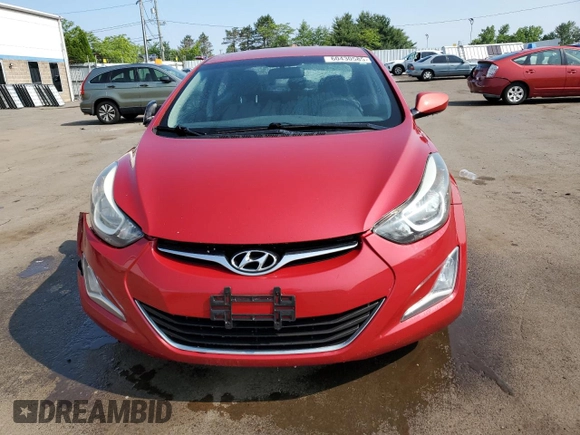 2014 Hyundai Elantra SE z VIN KMHDH4AEXEU049682, wystawiony jako Copart lot #60430585 z przebiegiem 154 815 mil mil oraz Szkoda całkowita • Salvage title. Historia ofert i sprzedaży dostępna na DreamBid. Obrazek 5.