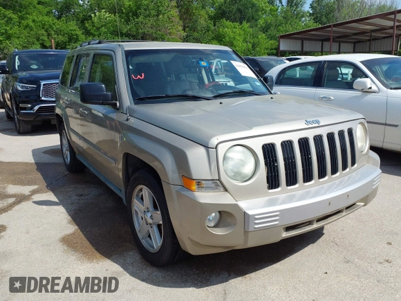 2010 Jeep Patriot Limited with VIN 1J4NF4GB3AD599628, listed as a IAAI auction lot 42056036 with 156,258 mi miles and . Bid and sale history available at carsss.com. Image 1.