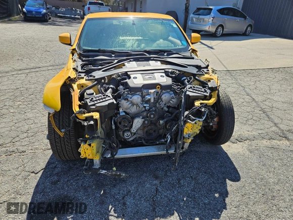 2017 Nissan 370Z with VIN JN1AZ4EH9HM955466, listed as a Copart auction lot 55165475 with 151,694 mi miles and Salvage Title. Bid and sale history available at carsss.com. Image 7.