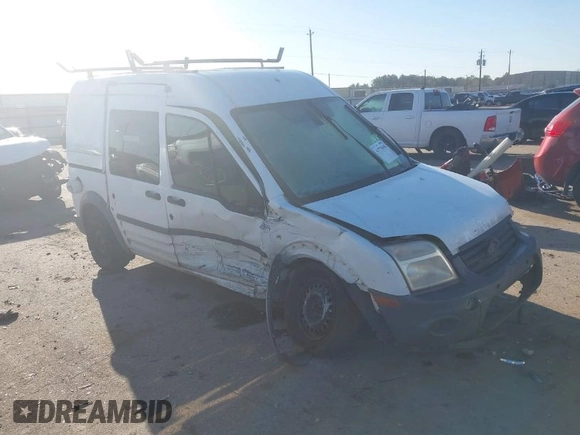 2013 Ford Transit Connect XL with VIN NM0LS6AN7DT173830, listed as a IAAI auction lot 41770656 with 173,837 mi miles. Bid and sale history available at carsss.com. Image 1.