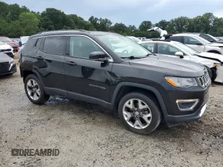 2021 Jeep Compass Limited with VIN 3C4NJDCB0MT578373, listed as a Copart auction lot 64145665 with Not provided miles and Clean title. Bid and sale history available at DreamBid. Image 4.