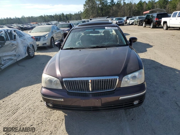 2005 Hyundai XG350 with VIN KMHFU45E95A424638, listed as a Copart auction lot 70498344 with 78,050 mi miles and Clean Title. Bid and sale history available at carsss.com. Image 5.