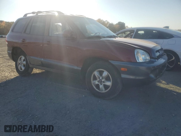 2005 Hyundai Santa Fe GLS with VIN KM8SC13E45U999022, listed as a Copart auction lot 76957124 with 140,249 mi miles and Clean Title. Bid and sale history available at carsss.com. Image 4.