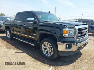 2015 GMC Sierra 1500 SLT with VIN 3GTU2VEC6FG328135, listed as a IAAI auction lot 42056412 with 151,458 mi miles and . Bid and sale history available at DreamBid. Image 1.