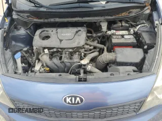 2016 Kia Rio LX with VIN KNADM4A35G6686434, listed as a Copart auction lot 66937954 with 62,418 mi miles and Salvage Title. Bid and sale history available at carsss.com. Image 11.