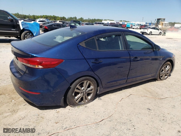 2018 Hyundai Elantra SEL with VIN 5NPD84LF4JH222269, listed as a Copart auction lot 50482805 with 141,778 mi miles and Salvage Title. Bid and sale history available at carsss.com. Image 3.