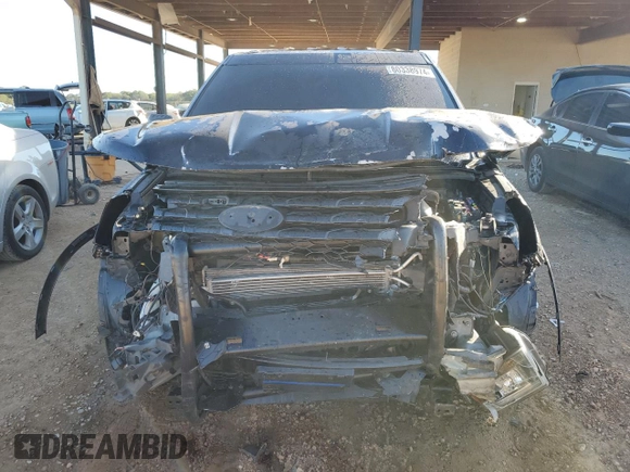 2016 Ford Utility Police Interceptor with VIN 1FM5K8AR2GGB54105, listed as a Copart auction lot 80338974 with 0 mi miles and Salvage Title. Bid and sale history available at carsss.com. Image 5.