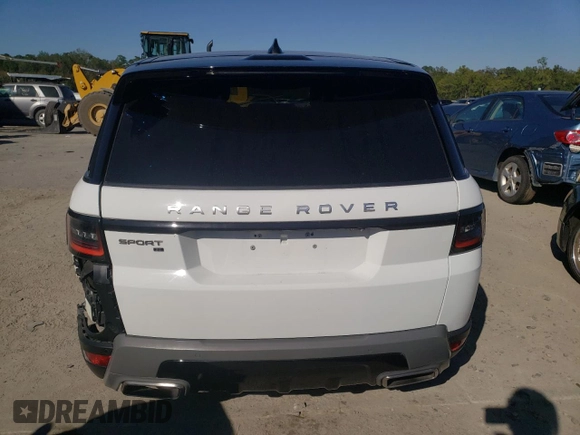 2020 Land Rover Range Rover Sport SE with VIN SALWG2SU7LA895415, listed as a Copart auction lot 67414182 with 36,915 mi miles. Bid and sale history available at carsss.com. Image 6.