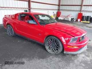 2006 Ford Mustang GT Deluxe with VIN 1ZVHT82H065156253, listed as a IAAI auction lot 42563535 with 65,099 mi miles and . Bid and sale history available at DreamBid. Image 1.