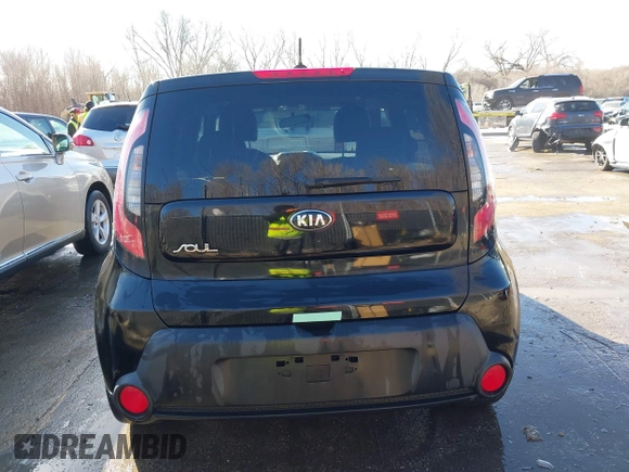 2015 Kia Soul + with VIN KNDJP3A5XF7199554, listed as a IAAI auction lot 41667397 with 138,819 mi miles. Bid and sale history available at carsss.com. Image 17.