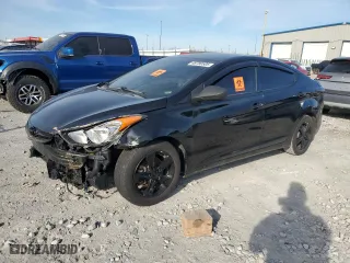 2013 Hyundai Elantra GLS with VIN 5NPDH4AE7DH369510, listed as a Copart auction lot 49780505 with 94,834 mi miles and Salvage Title. Bid and sale history available at carsss.com. Image 1.