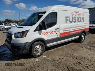 2020 Ford Transit Cargo with VIN 1FTBR2C87LKA40533, listed as a Copart auction lot 78714254 with 71,417 mi miles and Salvage Title. Bid and sale history available at carsss.com. Image 1.