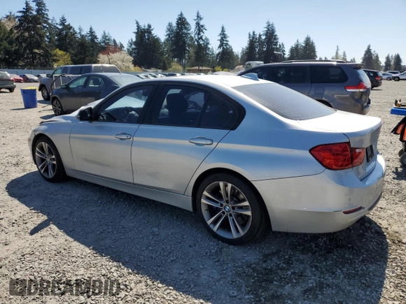 2015 BMW 3 Series 328i with VIN WBA3A5G51FNS87608, listed as a Copart auction lot 53119765 with 92,287 mi miles and Salvage Title. Bid and sale history available at carsss.com. Image 2.