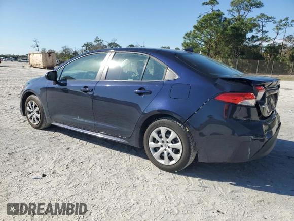 2023 Toyota Corolla LE with VIN 5YFB4MDE7PP044619, listed as a Copart auction lot 88971125 with 59,566 mi miles and Salvage Title. Bid and sale history available at carsss.com. Image 2.