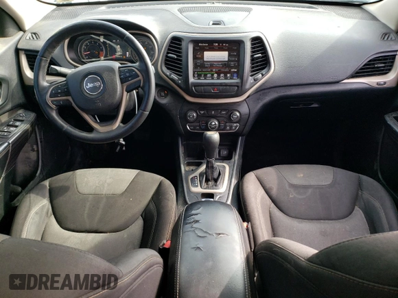 2014 Jeep Cherokee Latitude with VIN 1C4PJLCS8EW105223, listed as a Copart auction lot 75197834 with 180,720 mi miles and Non Repairable. Bid and sale history available at DreamBid. Image 8.