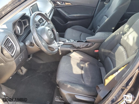 2016 Mazda Mazda3 i Touring with VIN JM1BM1W76G1327868, listed as a Copart auction lot 52801305 with 72,670 mi miles and Salvage Title. Bid and sale history available at carsss.com. Image 7.