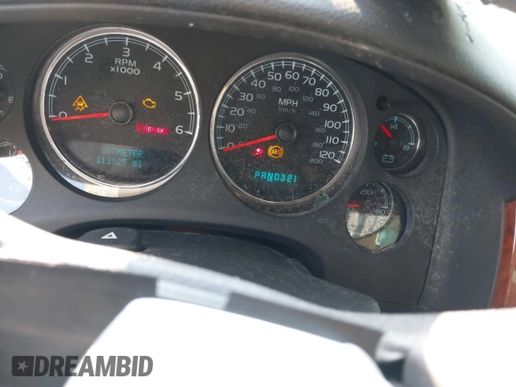 2008 Chevrolet Tahoe LTZ with VIN 1GNFK13048J222348, listed as a IAAI auction lot 42669443 with 113,525 mi miles and . Bid and sale history available at DreamBid. Image 7.
