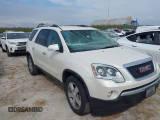 2010 GMC Acadia SLT1 z VIN 1GKLRMEDXAJ137579, wystawiony jako IAAI lot #40552330 z przebiegiem Nie podano mil oraz . Historia ofert i sprzedaży dostępna na DreamBid. Obrazek 1.
