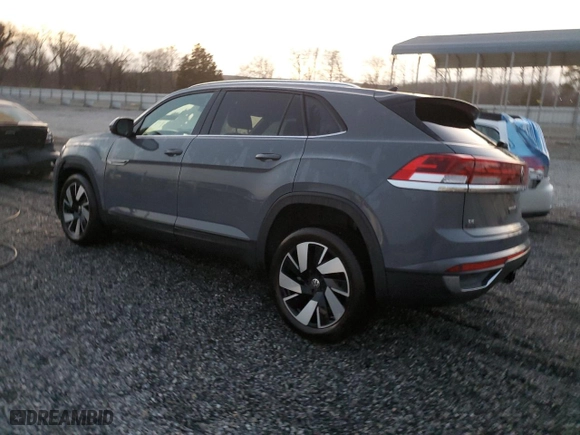 2024 Volkswagen Atlas Cross Sport 2.0T SE w/Technology with VIN 1V2WE2CA7RC256058, listed as a Copart auction lot 48243165 with NaN miles and Salvage Title. Bid and sale history available at carsss.com. Image 2.