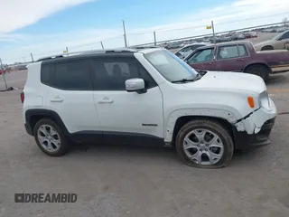 2018 Jeep Renegade Limited с VIN ZACCJADB6JPH99693, выставлен на аукционе IAAI как лот 41206945 с пробегом 52 865 миль миль и . История ставок и продаж доступна на DreamBid. Изображение 13.