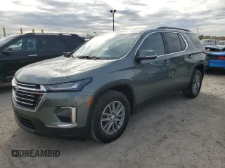 2023 Chevrolet Traverse LT z VIN 1GNEVHKW1PJ169690, wystawiony jako Copart lot #49781355 z przebiegiem 30 868 mil mil oraz Szkoda całkowita • Salvage title. Historia ofert i sprzedaży dostępna na DreamBid. Obrazek 1.