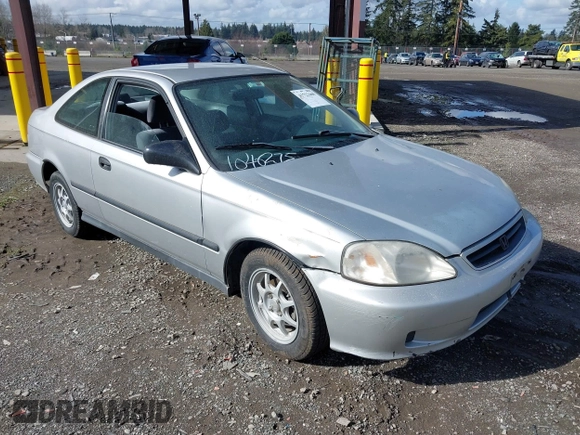 1999 Honda Civic HX with VIN 1HGEJ7122XL020224, listed as a IAAI auction lot 41723460 with 202,759 mi miles. Bid and sale history available at carsss.com. Image 1.