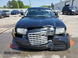 2009 Chrysler 300 LX with VIN 2C3KA43D49H615515, listed as a Copart auction lot 52409715 with 209,912 mi miles and Salvage Title. Bid and sale history available at carsss.com. Image 5.