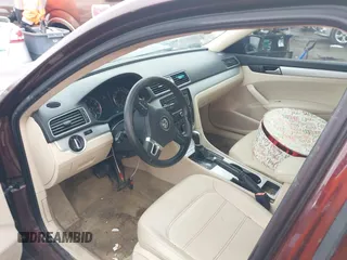 2013 Volkswagen Passat SE w/Sunroof & Nav with VIN 1VWBP7A37DC075527, listed as a IAAI auction lot 41055338 with 151,177 mi miles. Bid and sale history available at carsss.com. Image 5.