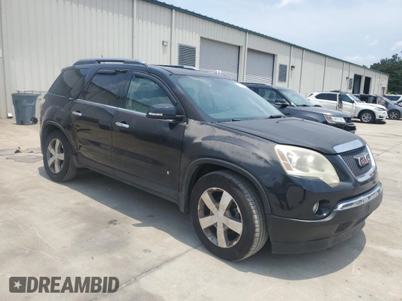 2009 GMC Acadia SLT2 with VIN 1GKER33D49J189310, listed as a Copart auction lot 61991705 with 165,339 mi miles and Salvage title. Bid and sale history available at DreamBid. Image 4.