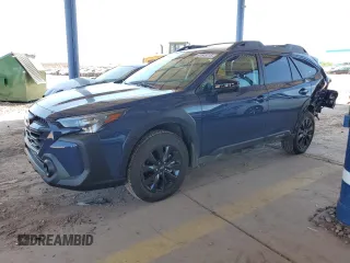 2025 Subaru Outback Onyx with VIN 4S4BTALC0S3160890, listed as a Copart auction lot 61545115 with 3,958 mi miles and Salvage title. Bid and sale history available at DreamBid. Image 1.
