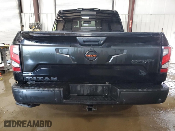 2021 Nissan Titan SV with VIN 1N6AA1ED7MN530751, listed as a Copart auction lot 62183225 with 63,430 mi miles and Salvage title. Bid and sale history available at DreamBid. Image 6.