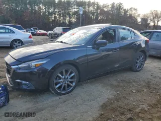 2018 Mazda Mazda3 4-Door Grand Touring with VIN 3MZBN1W37JM202749, listed as a Copart auction lot 78616254 with 0 mi miles and Salvage Title. Bid and sale history available at carsss.com. Image 1.
