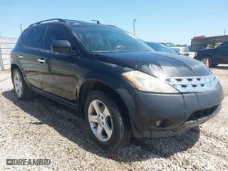 2004 Nissan Murano SL with VIN JN8AZ08TX4W228541, listed as a IAAI auction lot 41980802 with 173,525 mi miles. Bid and sale history available at carsss.com. Image 1.
