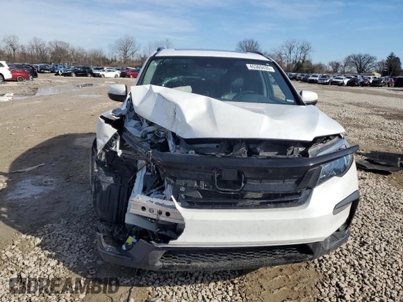 2022 Honda Pilot Special Edition with VIN 5FNYF6H2XNB058491, listed as a Copart auction lot 45369435 with 0 mi miles and Salvage Title. Bid and sale history available at carsss.com. Image 5.