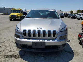 2015 Jeep Cherokee Sport с VIN 1C4PJLABXFW573085, выставлен на аукционе Copart как лот 65019735 с пробегом 78 181 миль миль и Чистый • Clean title. История ставок и продаж доступна на DreamBid. Изображение 5.