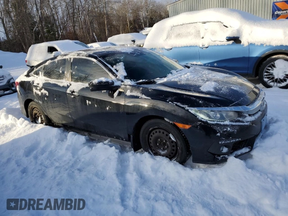 2017 Honda Civic Sedan EX-T with VIN 2HGFC1F46HH108620, listed as a Copart auction lot 45009485 with 340,659 mi miles and Salvage Title. Bid and sale history available at carsss.com. Image 4.