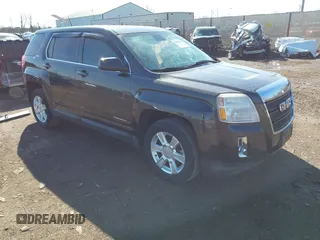 2013 GMC Terrain SLE with VIN 2GKALMEK8D6309200, listed as a IAAI auction lot 41852959 with 112,102 mi miles. Bid and sale history available at carsss.com. Image 1.