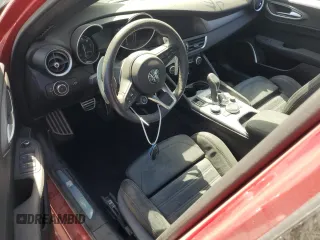 2022 Alfa Romeo Giulia Ti with VIN ZARFAMBN9N7654264, listed as a Copart auction lot 74699724 with 0 mi miles and Non Repairable. Bid and sale history available at carsss.com. Image 8.