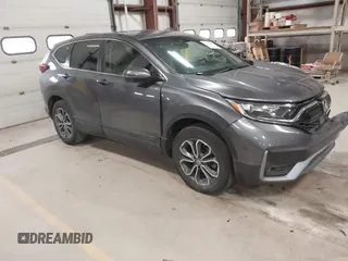 2021 Honda CR-V EX-L with VIN 2HKRW2H87MH673744, listed as a IAAI auction lot 41710643 with 31,700 mi miles. Bid and sale history available at carsss.com. Image 1.