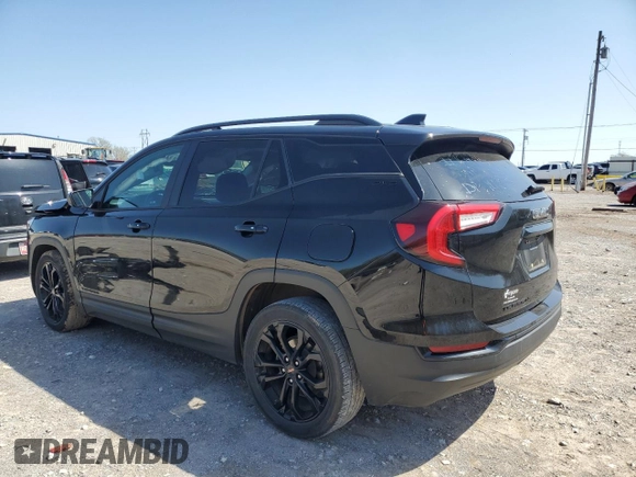2022 GMC Terrain SLE z VIN 3GKALMEV0NL293548, wystawiony jako Copart lot #51982185 z przebiegiem 56 695 mil mil oraz Szkoda całkowita • Salvage title. Historia ofert i sprzedaży dostępna na DreamBid. Obrazek 2.