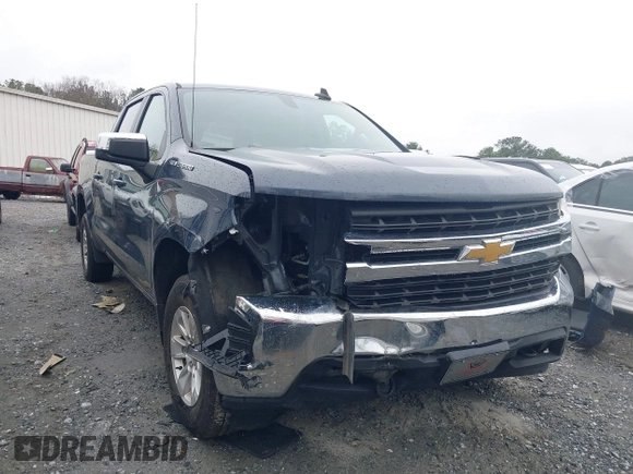 2021 Chevrolet Silverado 1500 LT with VIN 1GCUYDED8MZ363855, listed as a IAAI auction lot 41601185 with 79,072 mi miles. Bid and sale history available at carsss.com. Image 1.