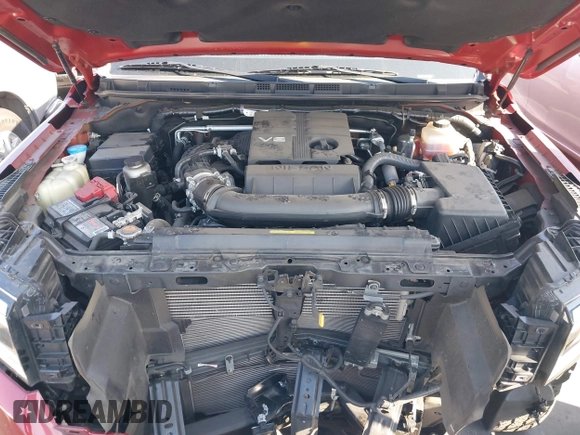 2022 Nissan Frontier SV with VIN 1N6ED1EJ3NN646349, listed as a IAAI auction lot 41694649 with 24,013 mi miles and . Bid and sale history available at DreamBid. Image 10.