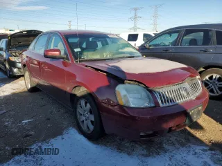 2005 Mercury Montego Luxury z VIN 1MEFM40125G601261, wystawiony jako Copart lot #88334305 z przebiegiem Nie podano mil oraz Szkoda całkowita • Salvage title. Historia ofert i sprzedaży dostępna na DreamBid. Obrazek 4.