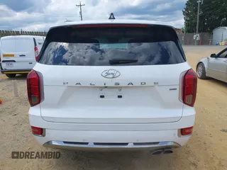 2022 Hyundai Palisade Calligraphy z VIN KM8R7DHE0NU364862, wystawiony jako IAAI lot #42353285 z przebiegiem 54 936 mil mil oraz . Historia ofert i sprzedaży dostępna na DreamBid. Obrazek 16.