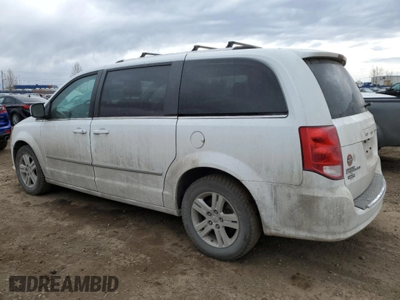 2017 Dodge Grand Caravan Crew Plus with VIN 2C4RDGDG5HR630240, listed as a Copart auction lot 49776485 with 194,014 mi miles and Salvage Title. Bid and sale history available at DreamBid. Image 2.