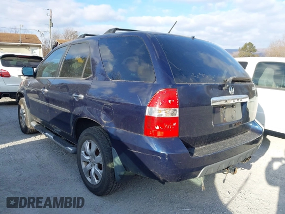 2003 Acura MDX Touring Pkg with VIN 2HNYD18673H522267, listed as a IAAI auction lot 41402386 with 305,656 mi miles. Bid and sale history available at carsss.com. Image 6.