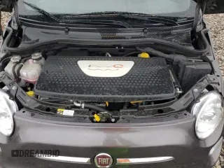 2017 FIAT 500e with VIN 3C3CFFGE0HT600746, listed as a Copart auction lot 55964925 with 30,465 mi miles and Salvage title. Bid and sale history available at DreamBid. Image 11.