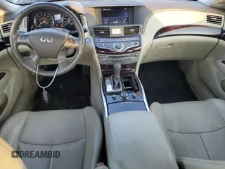2011 Infiniti M with VIN JN1BY1AR2BM376380, listed as a Copart auction lot 70558504 with 170,760 mi miles and Salvage Title. Bid and sale history available at DreamBid. Image 8.