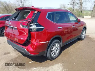 2019 Nissan Rogue SV with VIN 5N1AT2MT3KC721034, listed as a IAAI auction lot 41909688 with 27,054 mi miles and . Bid and sale history available at DreamBid. Image 4.